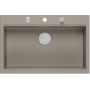 Zlewozmywak GraniteQ 76x50 cm szary/grafitowy/onyx-beżowy HQM7650U4BS Quadron Marc zdj.9