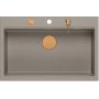 Zlewozmywak GraniteQ 76x50 cm szary/grafitowy/onyx-beżowy HQM7650U4PVDC1 Quadron Marc zdj.5