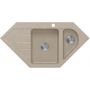 Zlewozmywak GraniteQ 95.5x49 cm beżowy HRQ9549BEZK Quadron Rick zdj.1