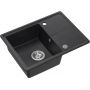 Zlewozmywak GraniteQ 60x45 cm czarny HTO6045CZK Quadron Tony zdj.1