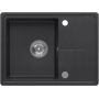 Zlewozmywak GraniteQ 60x45 cm czarny HTO6045CZK Quadron Tony zdj.3