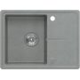 Zlewozmywak GraniteQ 60x45 cm szary/grafitowy/onyx HTO6045SZK Quadron Tony zdj.3