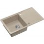 Zlewozmywak GraniteQ 78x45 cm beżowy HTO7845BEK Quadron Tony zdj.1