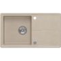 Zlewozmywak GraniteQ 78x45 cm beżowy HTO7845BEK Quadron Tony zdj.3