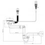 Syfon zlewozmywakowy OP1SS3 Quadron Save Space Power Color zdj.2