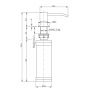 Zlewozmywak z baterią i dozownikiem czarny / stal TQ7744RMCZ Quadron Ready Max zdj.4