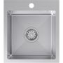Zlewozmywak stalowy z syfonem 40x45 cm ZH4045BS Quadron Luke zdj.3