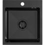 Zlewozmywak stalowy z syfonem 40x45 cm ZH4045PVDBLM Quadron Luke zdj.3