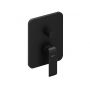 Bateria prysznicowa podtynkowa czarna X070179 Ravak Flat zdj.1