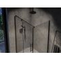 Bateria prysznicowa podtynkowa czarna X070179 Ravak Flat zdj.6