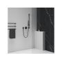 Bateria prysznicowa podtynkowa czarna X070285 Ravak Espirit zdj.4