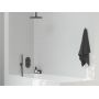 Bateria wannowo-prysznicowa podtynkowa z termostatem czarna X070289 Ravak Espirit zdj.4