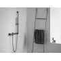 Bateria prysznicowa ścienna grafitowa X070331 Ravak Eleganta zdj.3