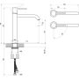 Bateria umywalkowa stojąca chrom X070399 Ravak Espirit zdj.2
