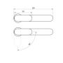 Bateria umywalkowa stojąca chrom X070449 Ravak Chrome II zdj.3
