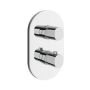 Bateria wannowo-prysznicowa podtynkowa termostatyczna chrom X070455 Ravak Chrome II zdj.1