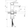 Bateria umywalkowa stojąca chrom X070482 Ravak Solar zdj.2
