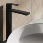 Bateria umywalkowa stojąca czarna X070490 Ravak Solar zdj.4
