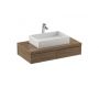 Szafka 120x55x22 cm podumywalkowa wisząca orzech X000001037 Ravak Formy zdj.3