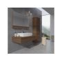 Szafka 120x55x22 cm podumywalkowa wisząca orzech X000001037 Ravak Formy zdj.5