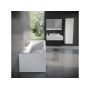 Lustro 120x71 cm prostokątne biały X000001045 Ravak Formy zdj.5