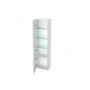 Szafka 40x25x155 cm boczna wisząca biała X000001649 Ravak Clear II zdj.4