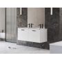Szafka 120x49x47 cm podumywalkowa wisząca biała X000001747 Ravak Chrome zdj.3