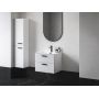 Szafka 39x29x150 cm boczna wisząca biała X000001748 Ravak Chrome zdj.3