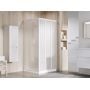Drzwi prysznicowe 110 cm rozsuwane biały połysk/tworzywo polistyren 00VD01R211 Ravak Supernova zdj.8