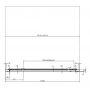Drzwi prysznicowe 90 cm uchylne 03G70101Z1 Ravak Pivot zdj.1