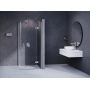 Drzwi prysznicowe 120 cm uchylne chrom połysk/szkło przezroczyste 0SPGBA00Z1 Ravak SmartLine zdj.6