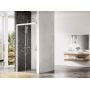 Drzwi prysznicowe 100 cm rozsuwane biały połysk/szkło przezroczyste 0WLA0100Z1 Ravak Matrix zdj.1