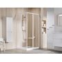 Drzwi prysznicowe 90 cm rozsuwane biały połysk/szkło przezroczyste 14V701O2Z1 Ravak Supernova zdj.6