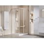 Kabina prysznicowa 90x90 cm kwadratowa satyna mat/szkło przezroczyste 14V70UO2Z1S Ravak Supernova zdj.1