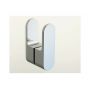 Drzwi prysznicowe 110 cm uchylne aluminium połysk/szkło przezroczyste 1QVD0C00Z1 Ravak Chrome zdj.8