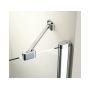 Drzwi prysznicowe 120 cm uchylne aluminium połysk/szkło przezroczyste 1QVG0C00Z1 Ravak Chrome zdj.10