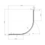 Kabina prysznicowa półokrągła 80x80 cm 37644101Z1 Ravak Pivot zdj.3