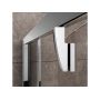 Kabina prysznicowa półokrągła 100x100 cm aluminium 376AAC00Z1 Ravak Pivot zdj.10