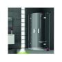 Kabina prysznicowa 90x90 cm półokrągła chrom połysk/szkło przezroczyste 3S277A00Y1 Ravak SmartLine zdj.8