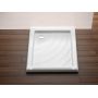 Brodzik prostokątny 90x75 cm biały A003701220 Ravak Aneta zdj.4