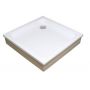 Brodzik kwadratowy 80x80 cm biały A004401320 Ravak Angela zdj.1
