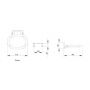 Siedzisko prysznicowe B8F0000028 Ravak Chrome zdj.2