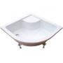 Brodzik półokrągły 80x80 cm biały GPX11004 Ravak Sabina zdj.3