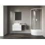 Brodzik półokrągły 80x80 cm biały GPX11004 Ravak Sabina zdj.6
