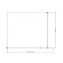 Ścianka prysznicowa walk-in 100 cm czarny mat/szkło przezroczyste GW9WA0300Z1C Ravak Walk in Wall Air zdj.3