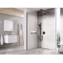Ścianka prysznicowa walk-in 120 cm czarny mat/szkło przezroczyste GW9WG030SZ1 Ravak Walk-In Wall zdj.4