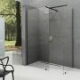 Ścianka prysznicowa walk-in 160 cm czarny mat/szkło przezroczyste GW9WS0300Z1 Ravak Walk-In zdj.1