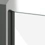 Drzwi prysznicowe 80 cm uchylne czarny mat/szkło przezroczyste X0VV40300Z1 Ravak Cool! zdj.7