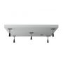 Brodzik kwadratowy 120x80 cm biały XA03G411010 Ravak Galaxy Pro Flat zdj.4