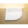 Brodzik półokrągły 90x90 cm biały XA247701010 Ravak Elipso Pro zdj.4